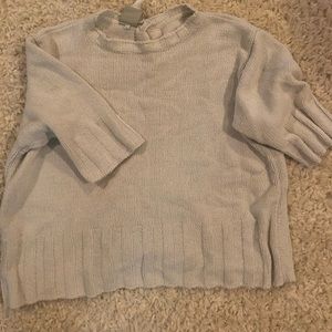 Lilith sweater tee with buttons on back